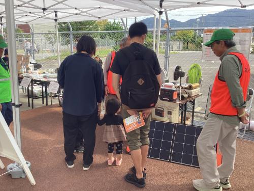 2025防災グッズ展示