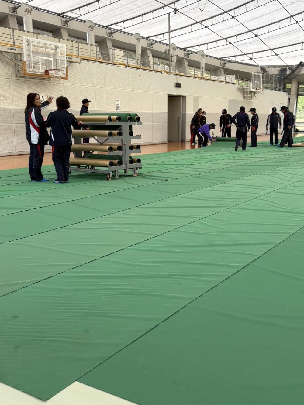 業務　ドーム内片付け（舩）