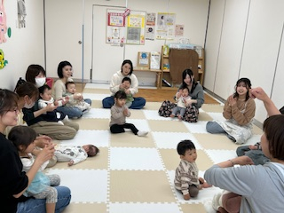 音楽に合わせて